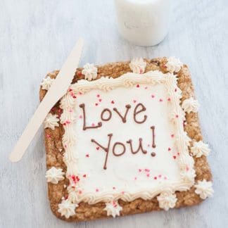 CookieText cookie cake