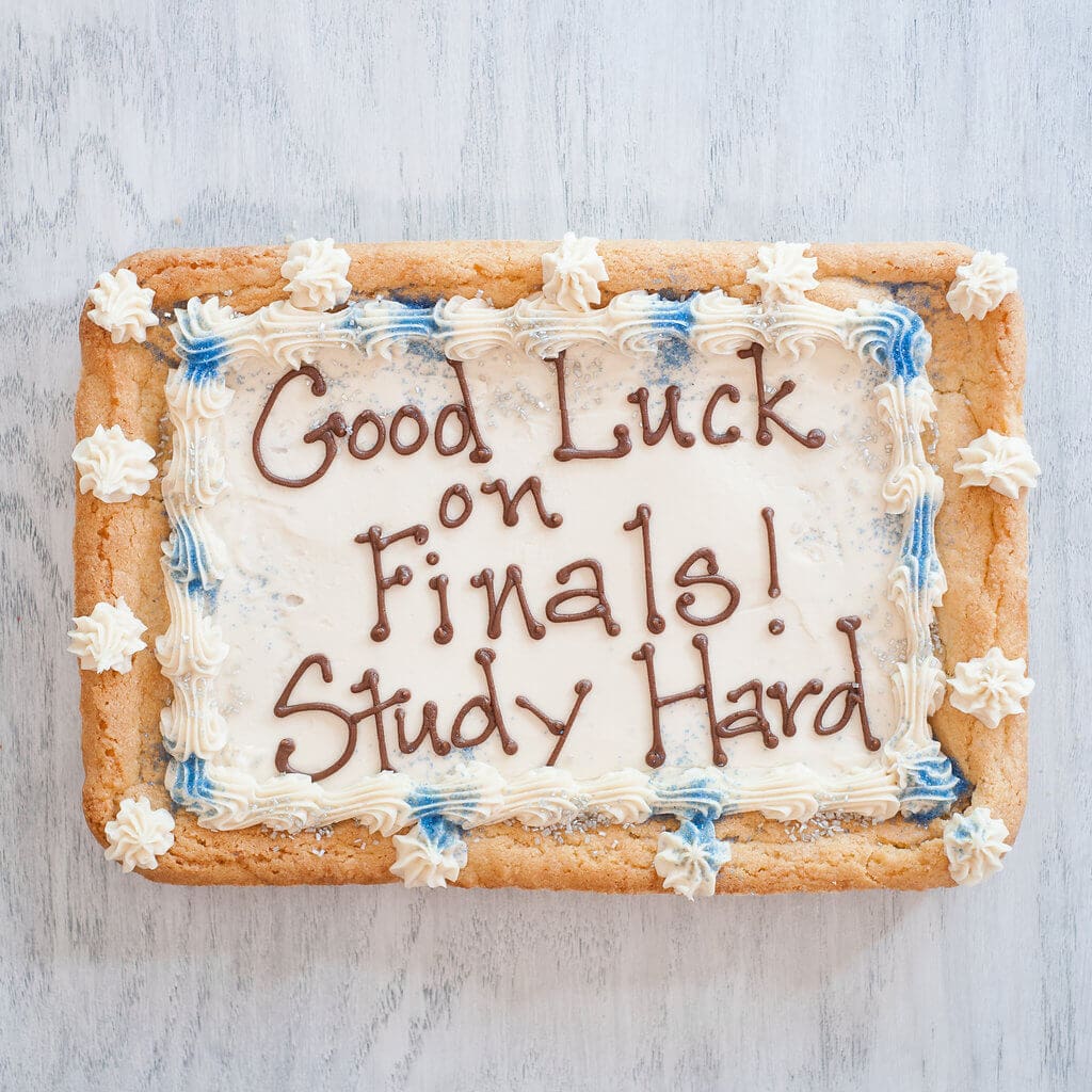 CookieText Good Luck on Finals