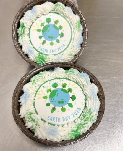Earth Day Round Cookies