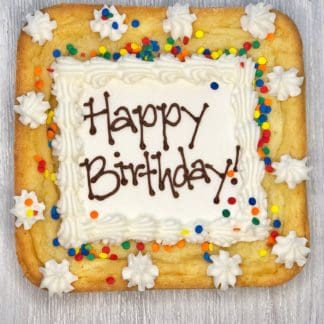 birthday cookie cake