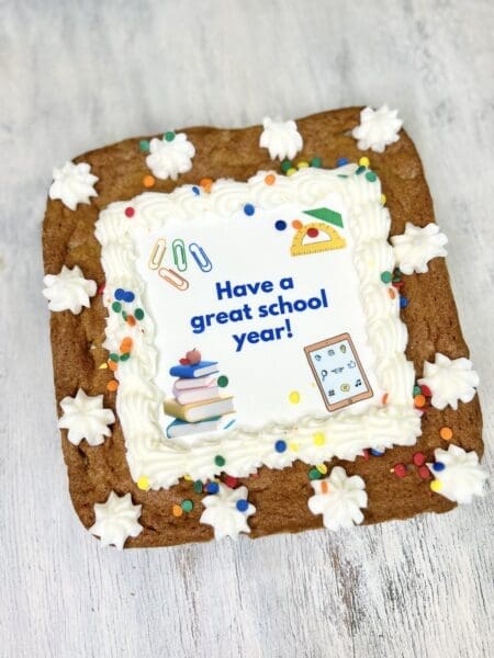 Back to school Cookie cake