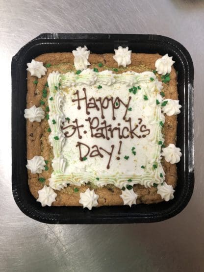 St. Patrick's CookieText